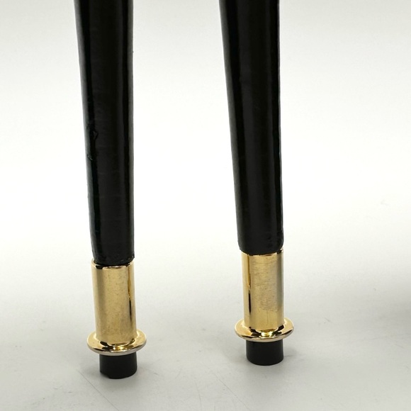 TOM FORD Sue Padlock Suede Ankle Bootie Black - Picture 10 of 15